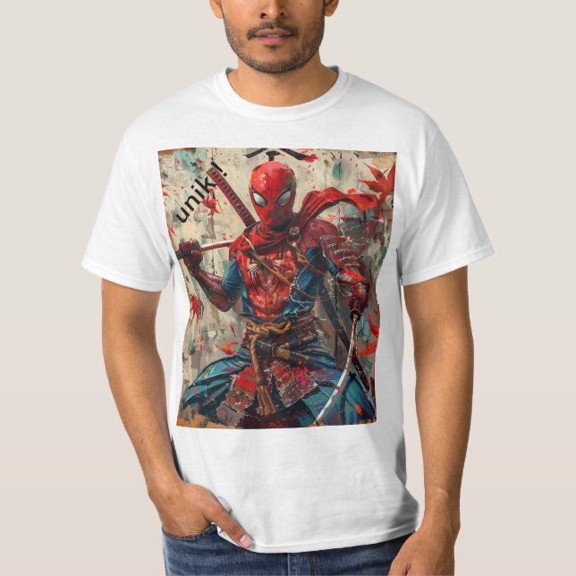 T-shirt samouraï spidey (Devant)