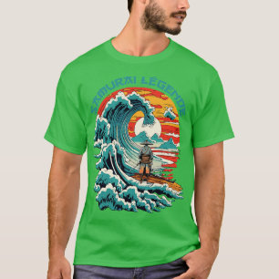 T-shirt samouraï vintage