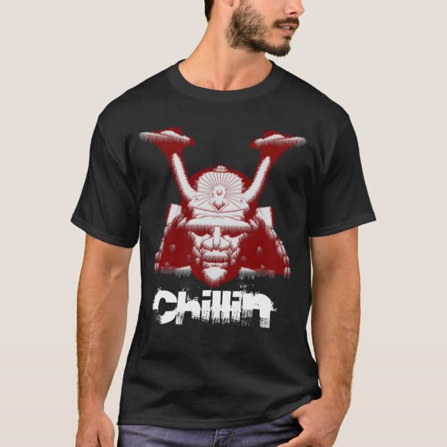 T-shirt Samouraïs Chillin frais personnalisable (Devant)