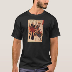T-shirt Samouraïs défendant contre la coquille de