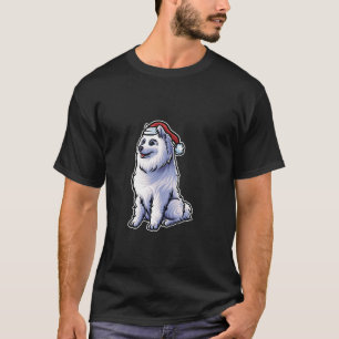 T-shirt Samoyé Père Noël Casquette Joyeux chien de Noël X