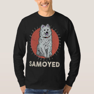 T-shirt Samoyed Chien Walk Maman Chien Dit Éleveur