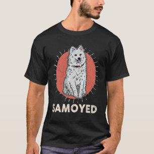 T-shirt Samoyed Chien Walk Maman Chien Dit Éleveur