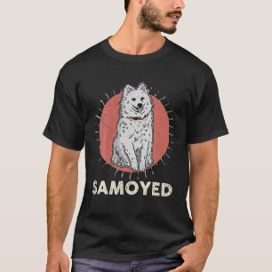 T-shirt Samoyed Chien Walk Maman Chien Dit Éleveur
