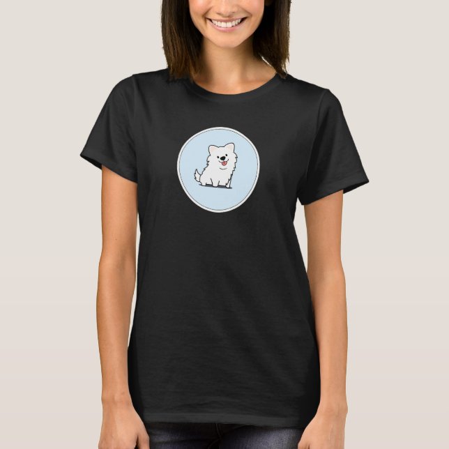 T-shirt Samoyed Puppy (Devant)
