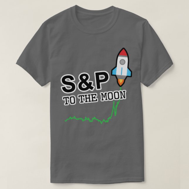 T-shirt SampampP sur la Lune (Design devant)