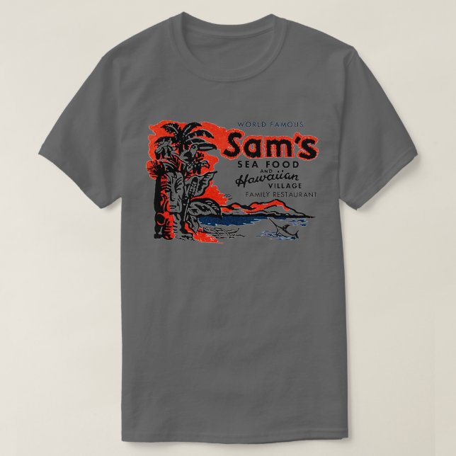T-shirt Sams Seafood (Design devant)