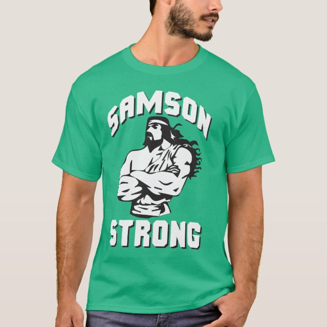 T-shirt Samson Strong - Bodybuilding (Devant)