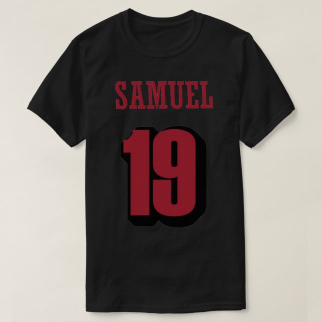 T-SHIRT SAMUEL DEEBO 19   (Design devant)