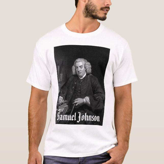 T-shirt Samuel Johnson, Samuel Johnson (Devant)