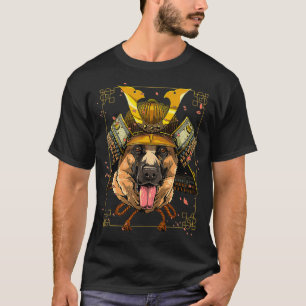 T-shirt Samurai Allemand Berger Chien Guerrier Samurai Ama