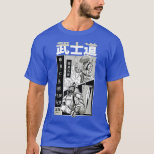T-shirt Samurai Anime Guerrier Japonais Culture Japon Ninj