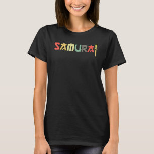 T-shirt Samurai Armor de guerrier japonais chasseur Samura
