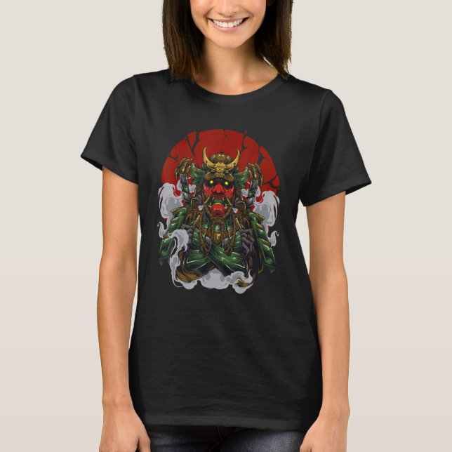 T-shirt Samurai Armor Samurai Japonais Samurai Culture Cos (Devant)