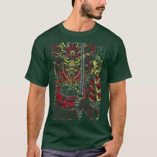 T-shirt Samurai Art japonais Bushido inspiré asiatique