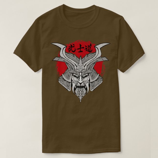 T-shirt Samurai bushido (Design devant)