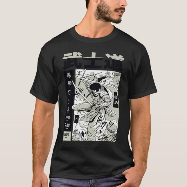 T-shirt Samurai Bushido 04 (Devant)