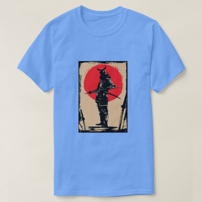 T-shirt Samurai Bushido Miyamoto Musash (Design devant)