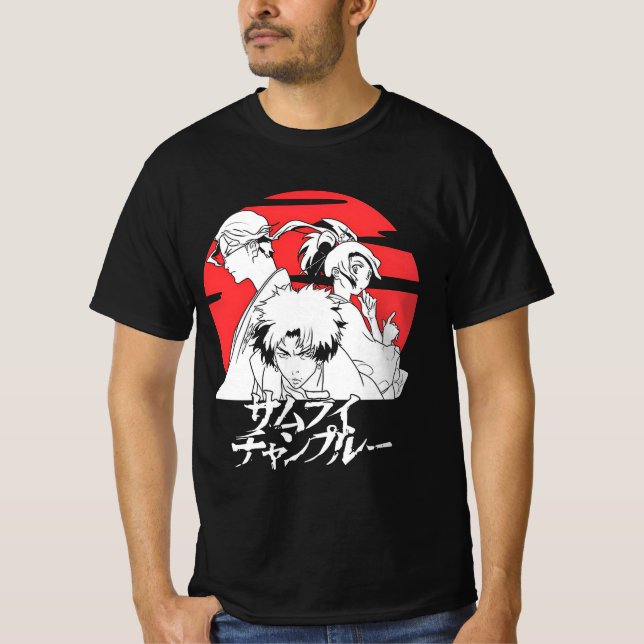 T-shirt Samurai Champloo Anime (Devant)