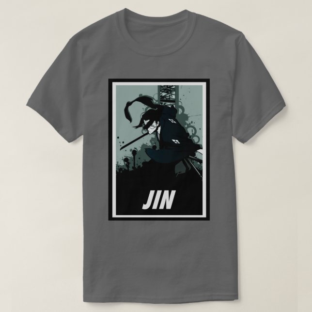 T-shirt Samurai Champloo Jin Celeb (Design devant)