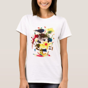 T-shirt Samurai Chat-Lady Abstraite Hankamer Artjunkhaus A