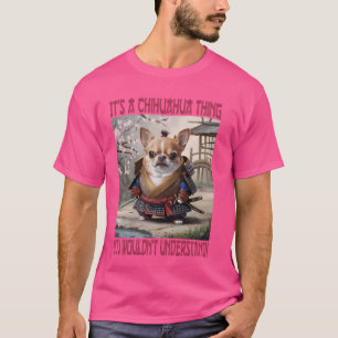 T-shirt Samurai Chihuahua Thing Funny Chien