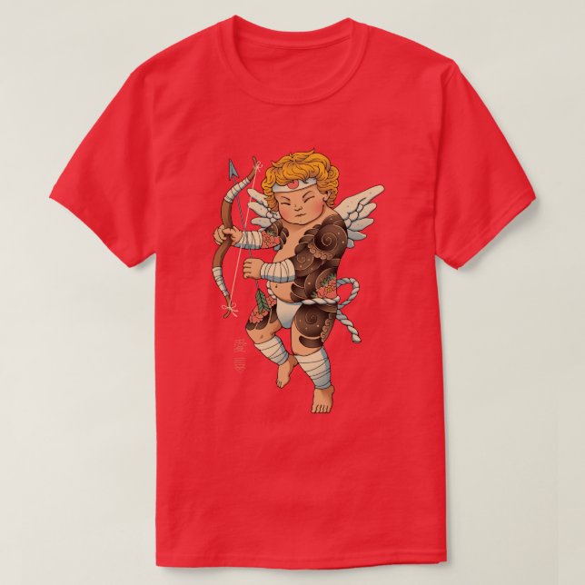 T-shirt Samurai Cupid (Design devant)