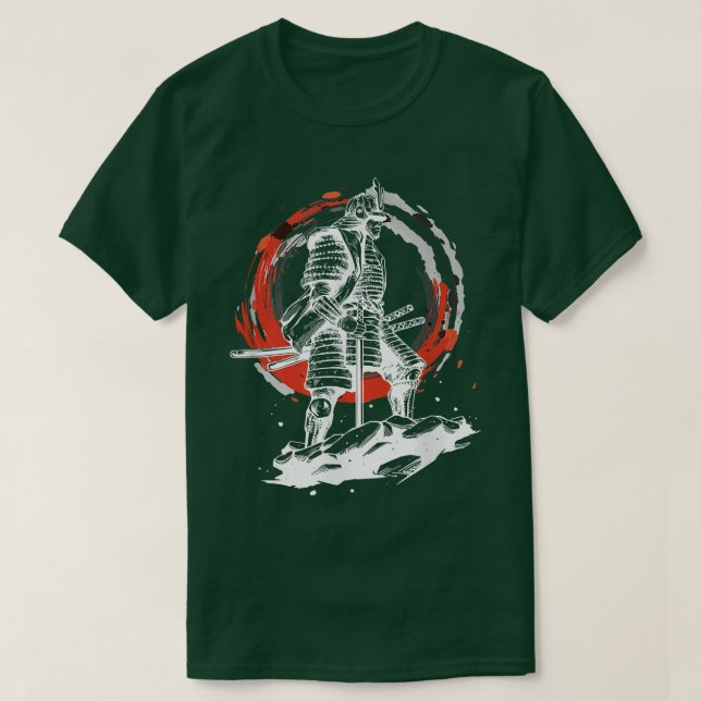 T-shirt Samurai Épée Samurai Drôle Cadeau Ninjia Amateurs (Design devant)