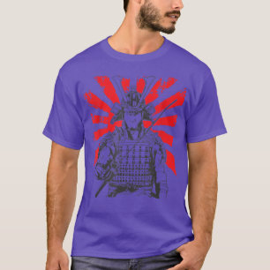 T-shirt Samurai épée Samurai Guerrier avec Armor 