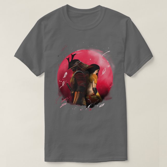 T-shirt Samurai épée Samurai japonais (Design devant)