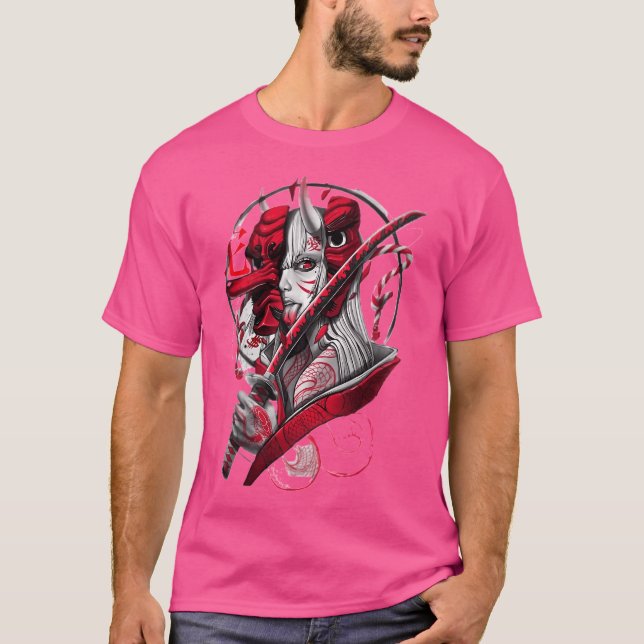 T-shirt Samurai fille (Devant)