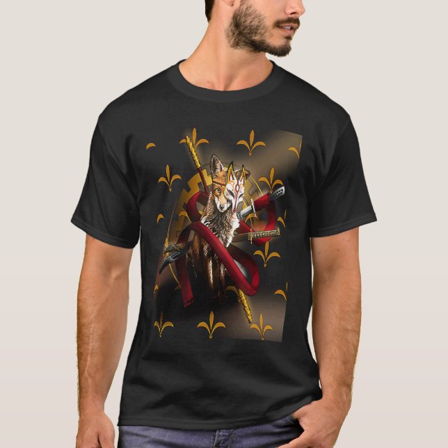 T-shirt Samurai Fox (Devant)
