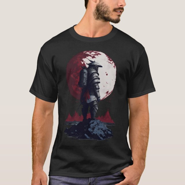 T-SHIRT SAMURAI FUTURISTIQUE (Devant)