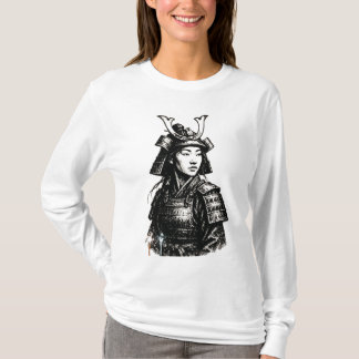 T-shirt Samurai Girl street art