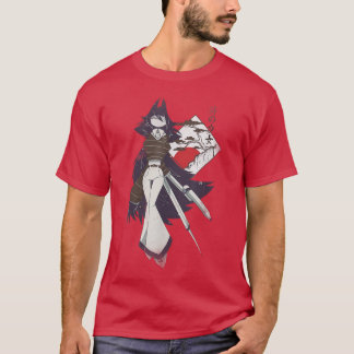 T-shirt Samurai Girl Warrior Ukiyo Fpe Document fondamenta