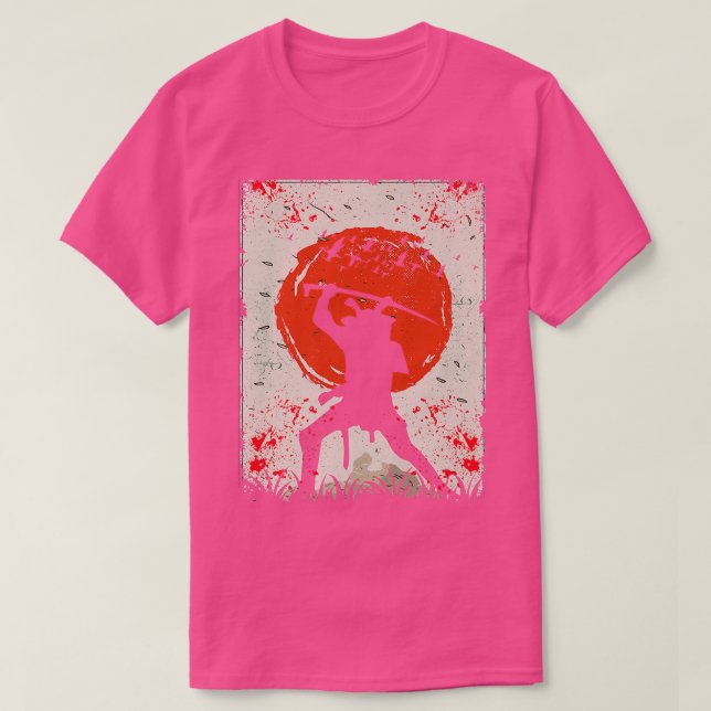 T-shirt Samurai Guerrier Espagnol Japonais  (Design devant)