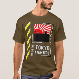 T-shirt Samurai Guerrier Japon Tokyo Combattants Style Clo
