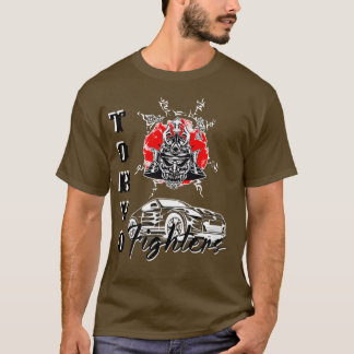 T-shirt Samurai guerrier Japon Tokyo style vêtements Aweso