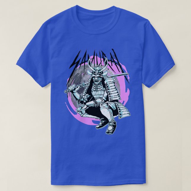 T-shirt Samurai guerrier Japon Tokyo style vêtements Gift  (Design devant)