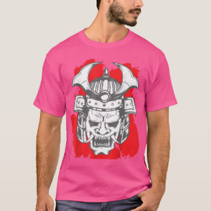 T-shirt Samurai Guerrier Japonais Bushido Dragon Oni Cheva