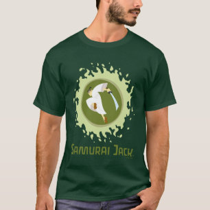 T-shirt Samurai Jack Leaping Graphic