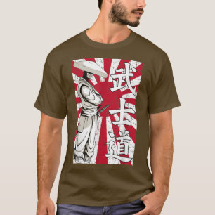 T-shirt Samurai Japon Ninja Otaku Katana Épée Japonaise Fl
