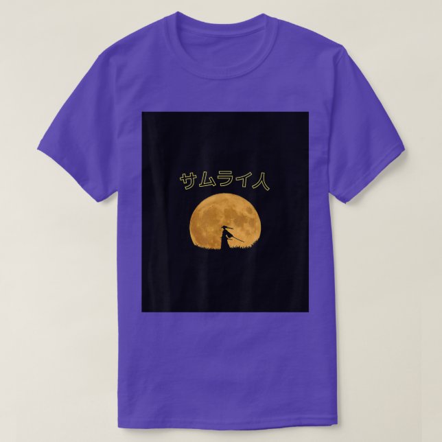 T-shirt Samurai japonais  (Design devant)