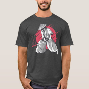 T-shirt Samurai Japonais épée Katana Warrior