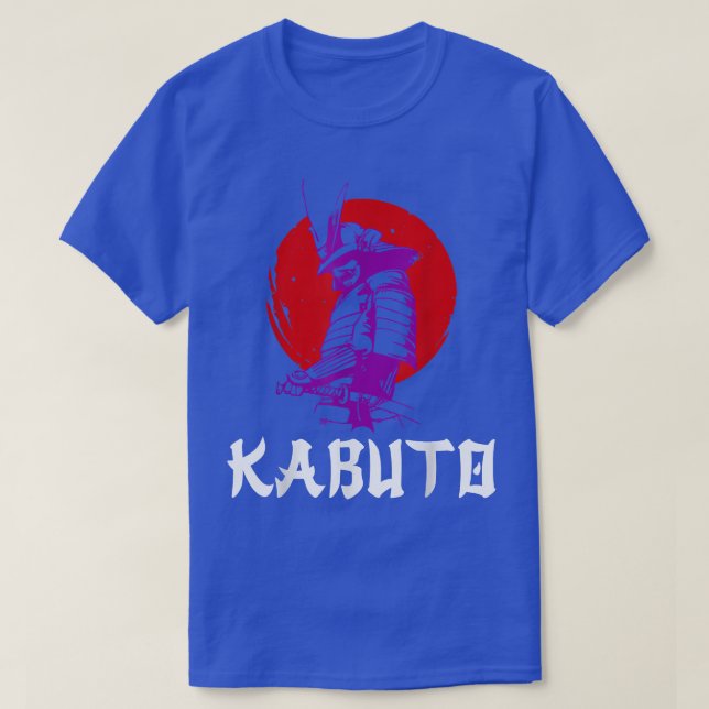 T-shirt Samurai Kabuto Ronin Mask et Katana Martial Arts (Design devant)