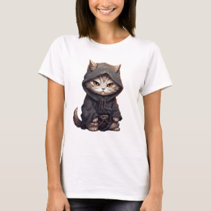 T-shirt Samurai Kitten