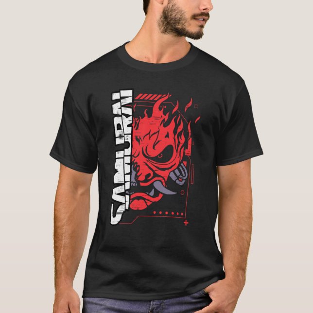 T-shirt samurai rock band vintage gift (Devant)