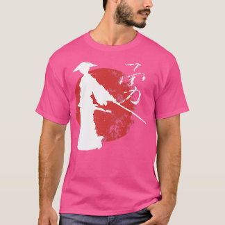 T-shirt Samurai Ronin avec le symbole japonais du courage 