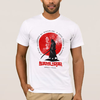 T-shirt Samurai Spirit – Warrior of Discipline and Honor