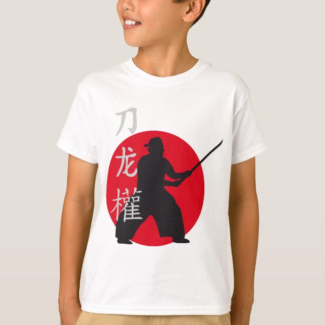 T-shirt samurai sword (Devant)
